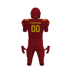 Maillot de football américain de l'équipe nationale de football personnalisé de style unique à manches courtes 100% polyester - Product Image 6