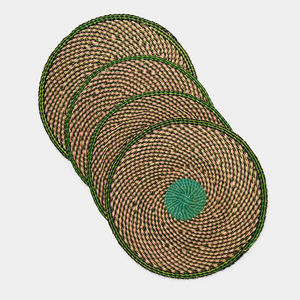 Manteles individuales de algas marinas tejidos a mano, productos ecológicos hechos en Vietnam, manteles individuales, decoración de mesa, venta al por mayor - Product Image 2