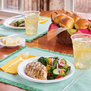 Hefty S'upreme 8 7/8 pulgadas Placas de espuma, 250ct - Product Image 2