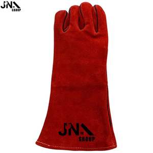 Guantes de soldadura industriales de Kevlar resistentes de alta calidad puño de seguridad 16 pulgadas resistente al calor antivibración duradero transpirable - Product Image 3