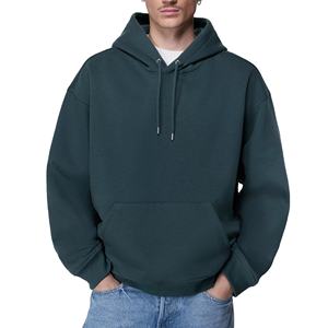 Sweat à capuche en polaire épais et chaud pour l'extérieur par temps froid et style urbain - Product Image 1