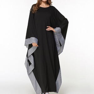 Abaya de Invierno de Lujo con Diseño de Mangas Abiertas para Mujeres Musulmanas, Tela de Alta Calidad en Talla Personalizada, Vestido Largo - Product Image 3