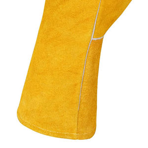 Gants de soudage en cuir pour hommes sur mesure de haute qualité, nouveau design, personnalisés, ignifuges, anti-chaleur, anti-coupure, gants TIG - Product Image 5