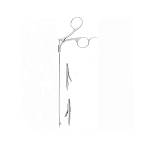 Forceps de fermeture fasciale en acier inoxydable de haute qualité 2,8 mm, chirurgie laparoscopique, pince à pointe d'aiguille, récupérateur de suture - Product Image 4