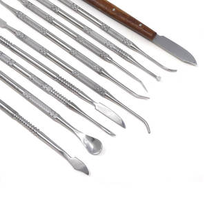 Instrumentos de Laboratorio Dental de Acero Inoxidable de Alta Calidad con Certificación CE, Juego de Herramientas para Tallar Cera, Manual, Reutilizable - Product Image 3