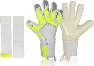 Gants de gardien de but de football unisexes personnalisés de haute qualité, en latex premium, imperméables, légers, respirants, pour l'extérieur - Product Image 2