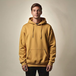 Sudadera con capucha polar para hombre Sudadera con capucha de peso pesado Sudadera con capucha transpirable a prueba de viento para hombre - Product Image 6