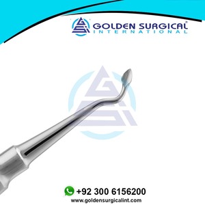 Elevador Dental de Punta de Espada Endodóntica 60L Izquierdo |   Elevador de Raíces Dental Médico de Ortodoncia, Herramientas de Cirugía Oral para Dentistas - Product Image 3
