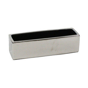 CBR1444SV - Rectángulo Largo y Plano Plateado - 14x4x4 - Product Image 1