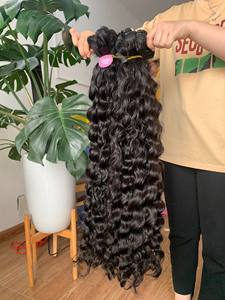 ผมคนแบบมีเรมี่แท้100% เส้นผมลอนธรรมชาติเกรด12A - Product Image 2