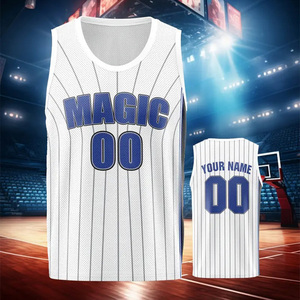 Uniforme de Baloncesto Unisex, Ropa Deportiva Reversible, Transpirable, Sin Mangas, Spandex, Algodón, Alta Calidad, Talla Grande - Product Image 5