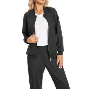 Veste de travail médicale pour femmes, logo personnalisé, anti-rides, chirurgicale, droite, veste d'hôpital, uniforme de médecin, vente chaude - Product Image 6