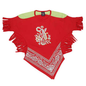 T-shirt imprimé à manches courtes pour filles - Rouge - Product Image 1
