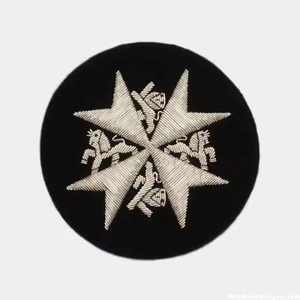 Badges en toile écologiques brodés à la main, élégants, faits à la main, emblèmes décoratifs pour vêtements, accessoires de mode - Product Image 3