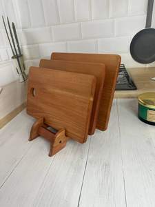 Planche à découper en bois Chargeur en bois Dalle Planche à découper Plateau de service en bois Planche à hacherTaxes locales incluses (le cas échéant) - Product Image 3