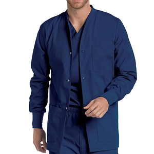 Vêtement d'hôpital en gros, dernier modèle, veste de travail avec poches, uniforme médical pour infirmières et médecins, ensemble de vestes de travail douces - Product Image 1