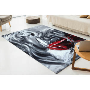 Tapis imprimé - Moderne, doux, fin, grand, tapis de voiture, couloir, motif, tapis fin non tissé - Product Image 2