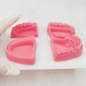 แผ่นฝึกหัดเย็บแผลทางทันตกรรมแบบใช้ซ้ำได้ ทำจากซิลิโคนทนทาน สำหรับนักศึกษาพยาบาลฝึกหัดเย็บแผลในช่องปาก - Product Image 3