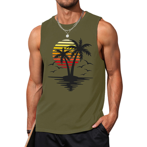 Top qualité hommes sport gym débardeurs musculation Singlet coton/Polyester Gym gilets formation homme débardeur - Product Image 1