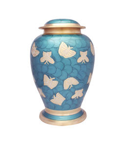 Urnas de cremación al por mayor para adultos modernas hechas a mano, urnas conmemorativas decorativas de estilo americano para entierro de cenizas masculinas y femeninas - Product Image 1