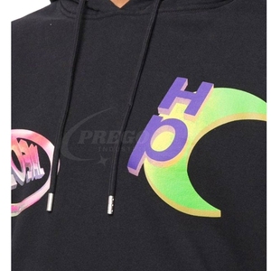 เสื้อฮู้ดดี้ผู้ชายคุณภาพสูง ขนาดใหญ่พิเศษ 400gsm ผ้าฟลีซเนื้อหนัก 100% ผ้าฝ้าย  แบบลำลอง เนื้อผ้านุ่มแบบวาฟเฟิล - Product Image 5