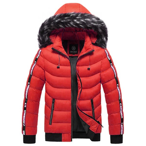 Chaqueta ligera con capucha para hombre a prueba de viento de nailon personalizada 2025, alta calidad, lona duradera, Burbuja, cuello levantado, moda al por mayor - Product Image 2