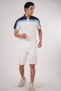 Chemises polo de coupe régulière pour hommes Chemises polo de golf en polyester évacuant l'humidité Chemise à manches courtes Uniforme Vêtements pour hommes - Product Image 5