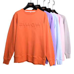 Sudaderas de Cuello Redondo con Estampado 3D en Relieve de Alta Calidad Más Vendidas de Wearall Industries, Sudadera Lisa Personalizable - Product Image 6