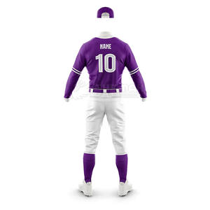 Venta al por mayor de uniformes de béisbol transpirables de nuevo diseño de alta calidad uniforme de béisbol de secado rápido para la venta - Product Image 2