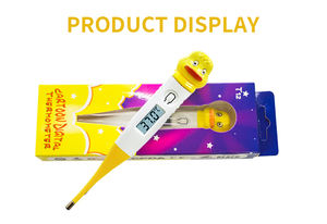 Thermomètre numérique électrique en promotion |   Thermomètre corporel flexible pour bébé à pointe souple - Haute précision 0,1°C - Garantie 5 ans - Product Image 4