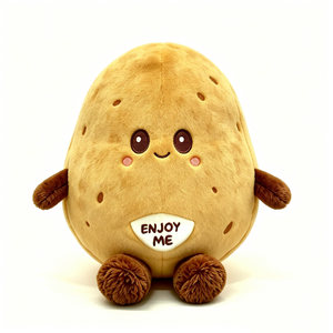 Peluche de patata, juguete de patata de peluche, lindo peluche de patata, peluche de verdura - Product Image 3