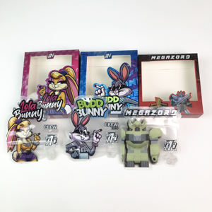 Custom Mylar <strong>Bags</strong> With Box 3.5g 8th Stand Up <strong>Bag</strong> With Box <strong>Smell</strong> <strong>Proof</strong> Custom Shape Die Cut Mylar <strong>Bags</strong> With Box Set - Product Image 2