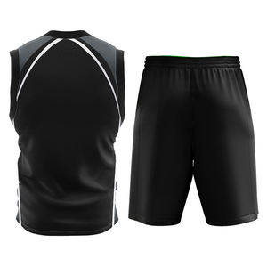 Conjuntos de Uniformes de Baloncesto Unisex Más Vendidos, Sin Mangas, de Alta Calidad, Color Personalizado, Spandex/Algodón Transpirable, Pakistán, Todas las Temporadas - Product Image 2