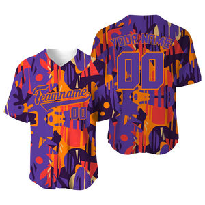 Maillots de baseball à sublimation personnalisée meilleure qualité pour les vêtements de baseball et de softball - Product Image 4