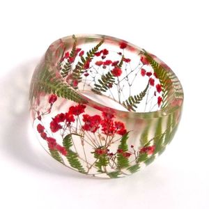 ทำเครื่องประดับที่ดีกำไลข้อมือและกำไลข้อมือโซ่ดี & เชื่อมโยงกำไลข้อมืออะคริลิคดอกไม้กำไลข้อมือเครื่องประดับสำหรับ - Product Image 1