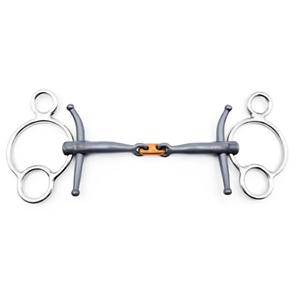 บิตไททาเนียมสำหรับการขี่ม้าที่มีคุณภาพระดับพรีเมี่ยมบิตไททาเนียมแบบสากลพร้อมปากเป่าและยาอม - Product Image 2