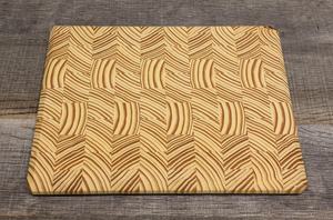 Tabla de Cortar Rectangular de Madera Artesanal MS con Mango, 12 mm de Grosor, Duradera y Apta para Lavavajillas - Product Image 6