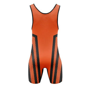 Singlet de Powerlifting y Lucha Libre con Logotipo Personalizado, 100% Poliéster, Ligero y Transpirable, Unisex, Tallas para Adultos, Ajuste Grande - Product Image 5