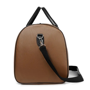 Petit sac de sport en cuir PU sublimé actif personnalisé pour hommes bâche personnalisée avec fermeture à glissière - Product Image 6