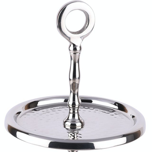 Latest Designed Metal <b>Cake</b> Stand Server Home Party Celebration <b>Cake</b> Pedestal with Two Tier Manufacturer in India - Product Image 2