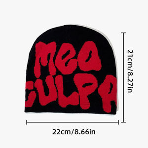 หมวกบีนนี่ถักสไตล์ Y2K แบบไม่มีขอบ ระบายอากาศได้ดี กันน้ำ สำหรับทุกเพศ เหมาะสำหรับฤดูใบไม้ร่วง ฤดูหนาว กิจกรรมกลางแจ้ง กีฬา สตรีท โบว์ ดาวใหญ่ - Product Image 5