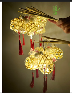 <b>Rabbit</b> Mid-Autumn Angel <b>Light</b> Box Bamboo Crafts Design Vietnamese - Product Image 5