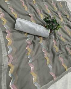 ผ้าไหมโสร่งที่สวยงามดีไซน์ใหม่ล่าสุด - Product Image 3