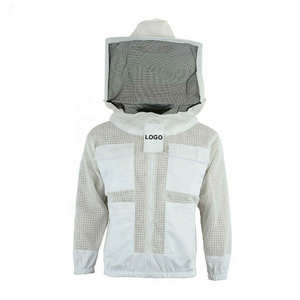 Chaqueta de seguridad para apicultura, poliéster, impermeable, protectora, a prueba de picaduras, duradera, ligera, para hombres, para cosecha de miel - Product Image 5