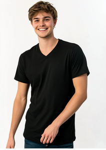 T-shirt surdimensionné en coton mélangé, manches courtes, style streetwear, 165 g/m² - Product Image 4