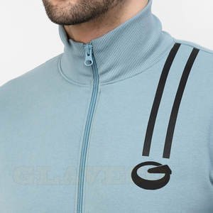 Chándal Deportivo para Hombre de Primera Calidad al por Mayor, Diseño Personalizado, Color Sólido, Talla Grande, Transpirable, 100% Algodón Ecológico para Invierno - Product Image 5