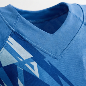 Camiseta Deportiva de Poliéster 100% Ligera, Estilo Fútbol Americano, Impresión de Logotipo Personalizado, Talla XL, Ropa Deportiva de Alto Rendimiento para Equipos - Product Image 4