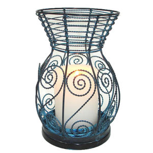 เชิงเทียนโลหะแนววินเทจสุดสร้างสรรค์,เชิงเทียนสำหรับตกแต่งบ้านเชิงเทียนแฮนด์เมดสำหรับตกแต่งบ้านให้เป็นของขวัญแนวศิลปะสำหรับตกแต่งกัว - Product Image 1