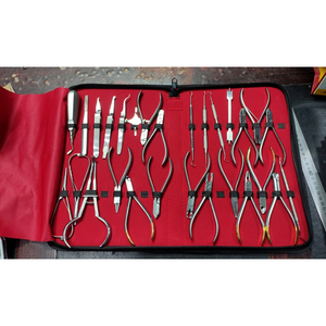 Kit dentaire orthodontique manuel en acier de haute qualité, 27 pièces, ensemble d'instruments chirurgicaux de base avec certification CE - Product Image 2