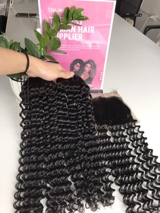 วิกผมยาวลูกไม้สวิสแบบใสผมบริสุทธิ์จากมนุษย์100% ขายส่งจากเวียดนาม - Product Image 3